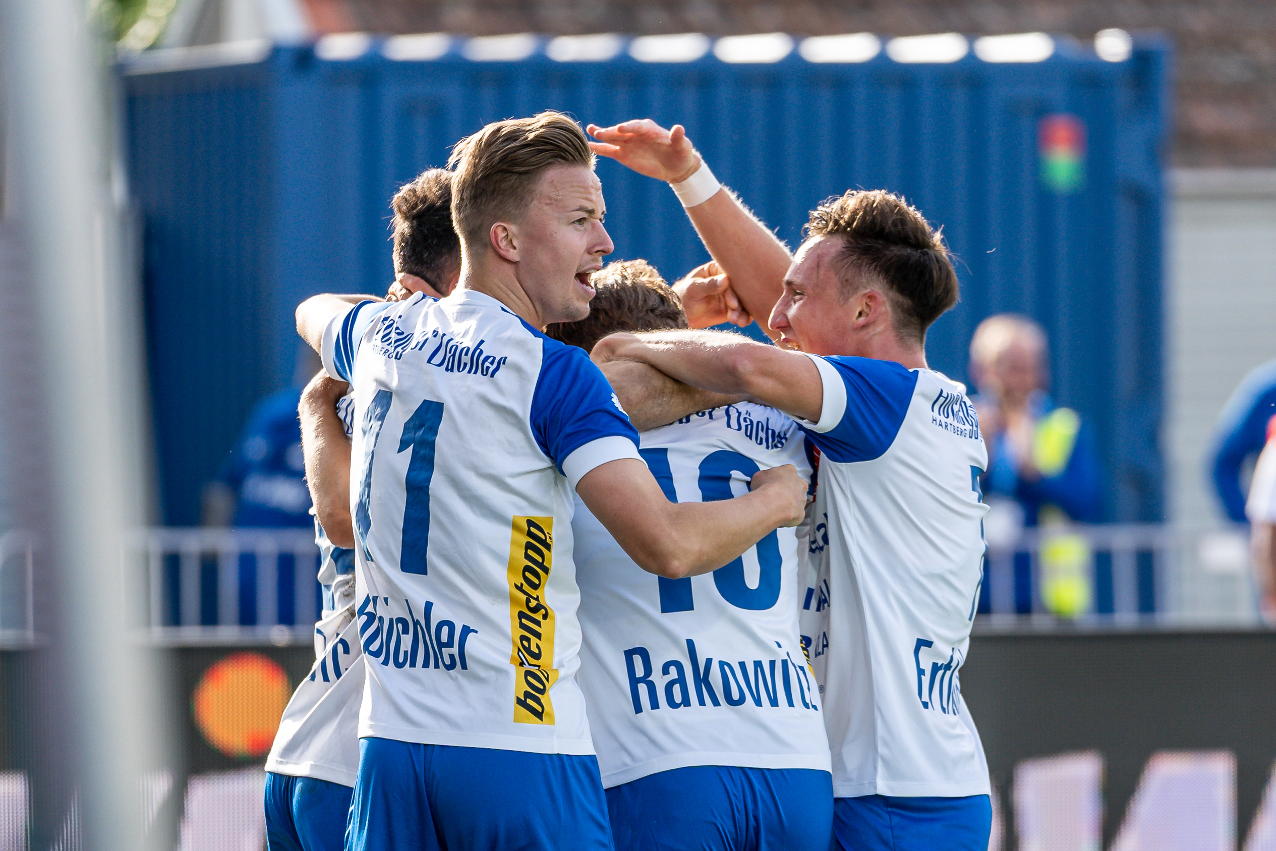 Den Hartberg-Kickern scheint es gut zu gehen.