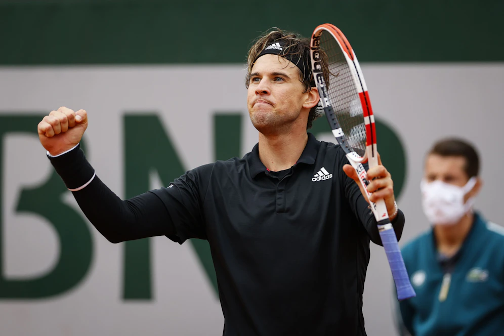Dominic Thiem schlägt schon am Freitagvormittag auf. 