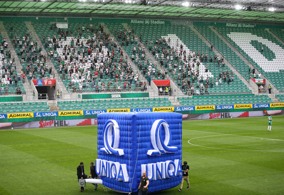 Rapid erhält in der Europa League wieder Fan-Unterstützung. 