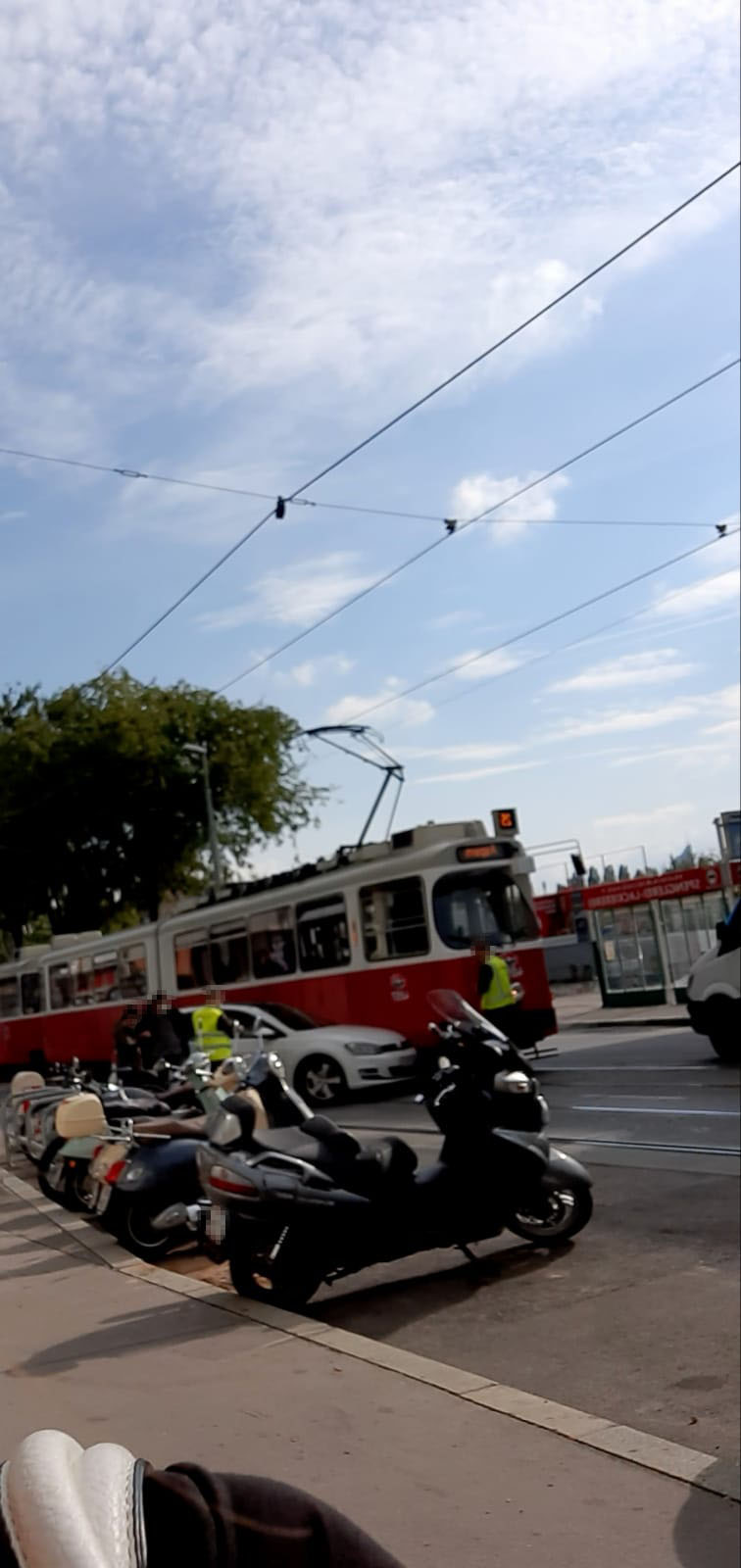Am Donnerstag kam es zu einem Verkehrsunfall in Wien.