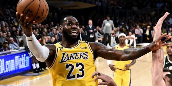 LeBron James in Aktion