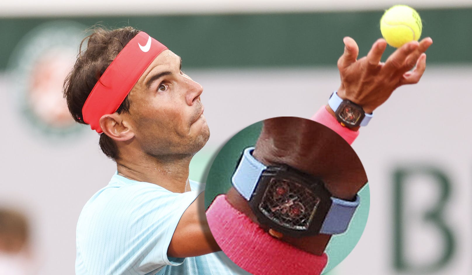 Rafael Nadal kann Ihnen sagen, wie spät es ist.