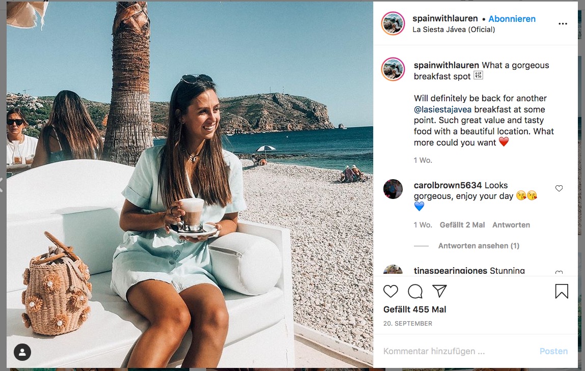 Wie viele andere Werberinnen, war Bloggerin Lauren nie auf der Anglia Ruskin Uni.