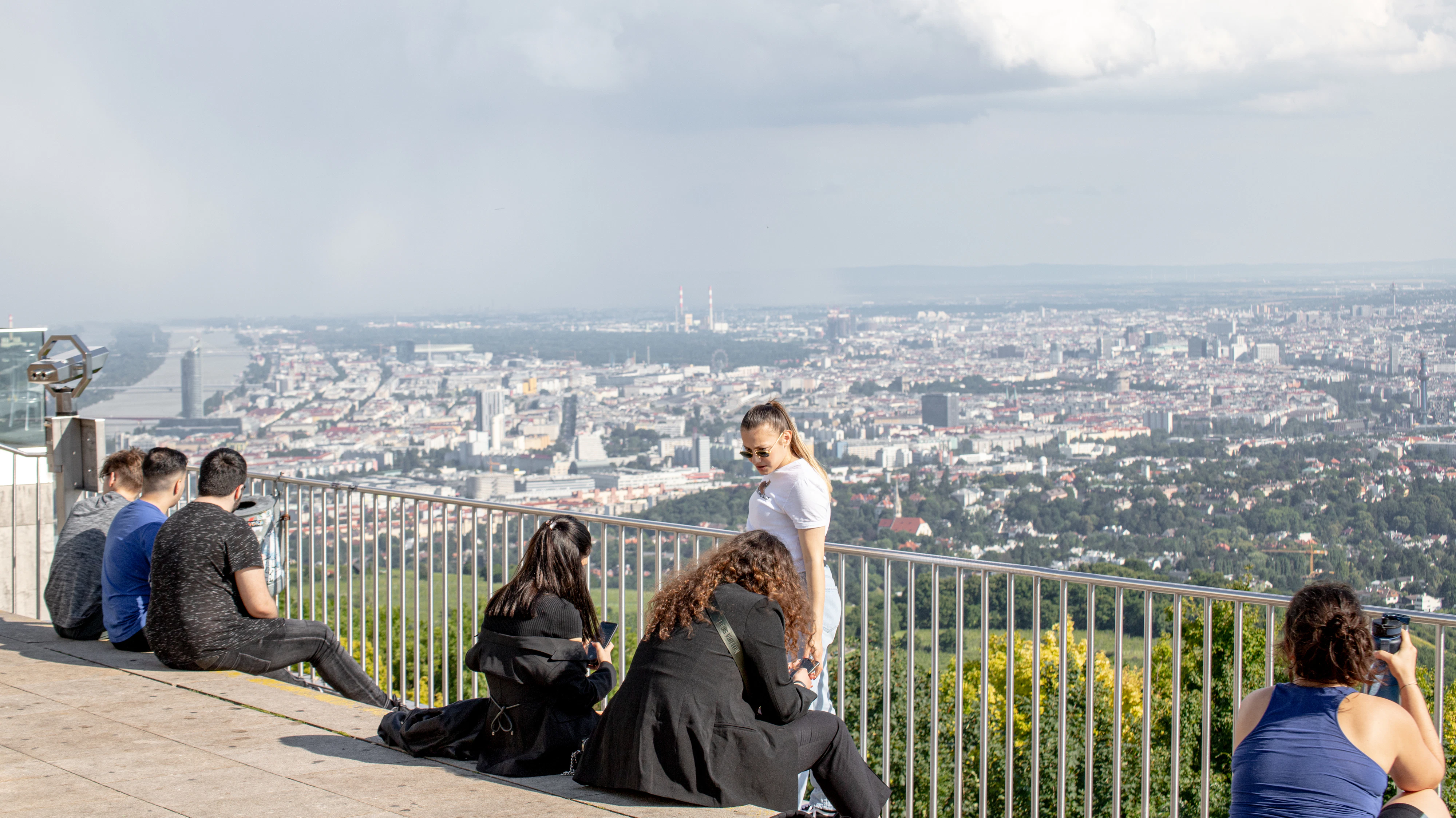 Blick über Wien vom Kahlenberg