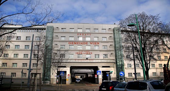 Der Winarskyhof in Wien-Brigittenau.