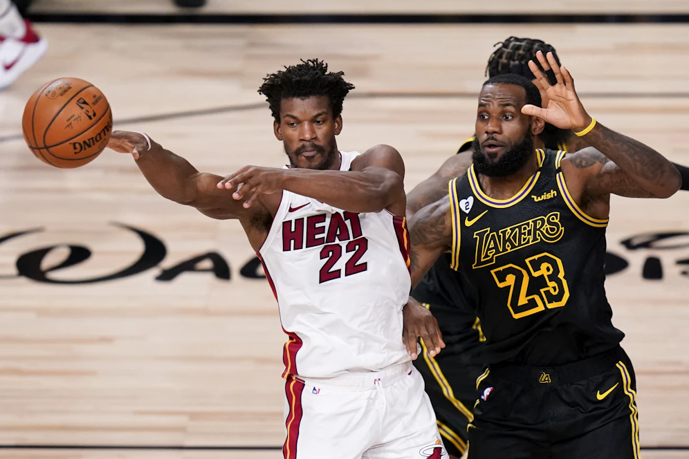 Jimmy Butler gegen LeBron James