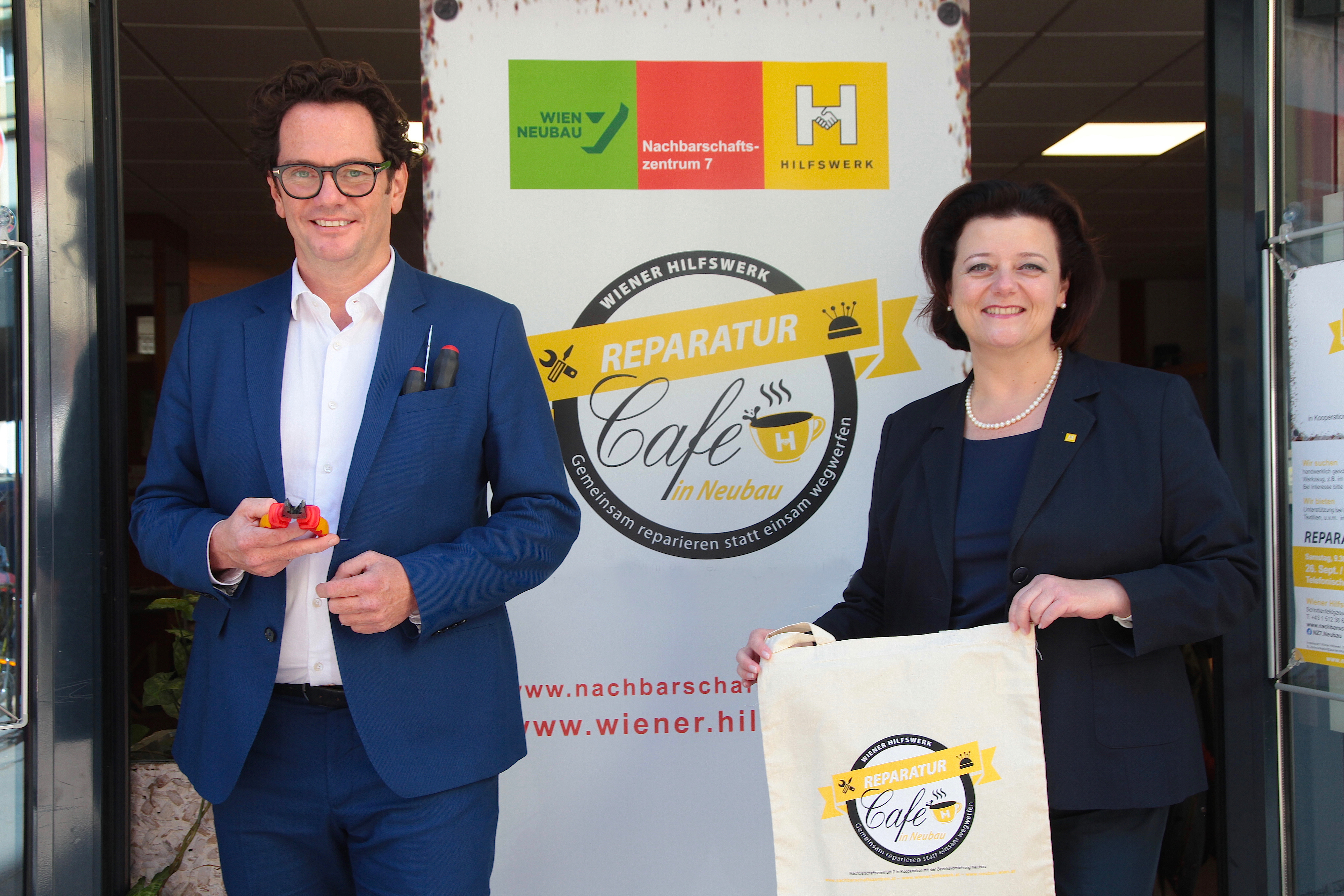 Das Reparatur-Café Neubau.