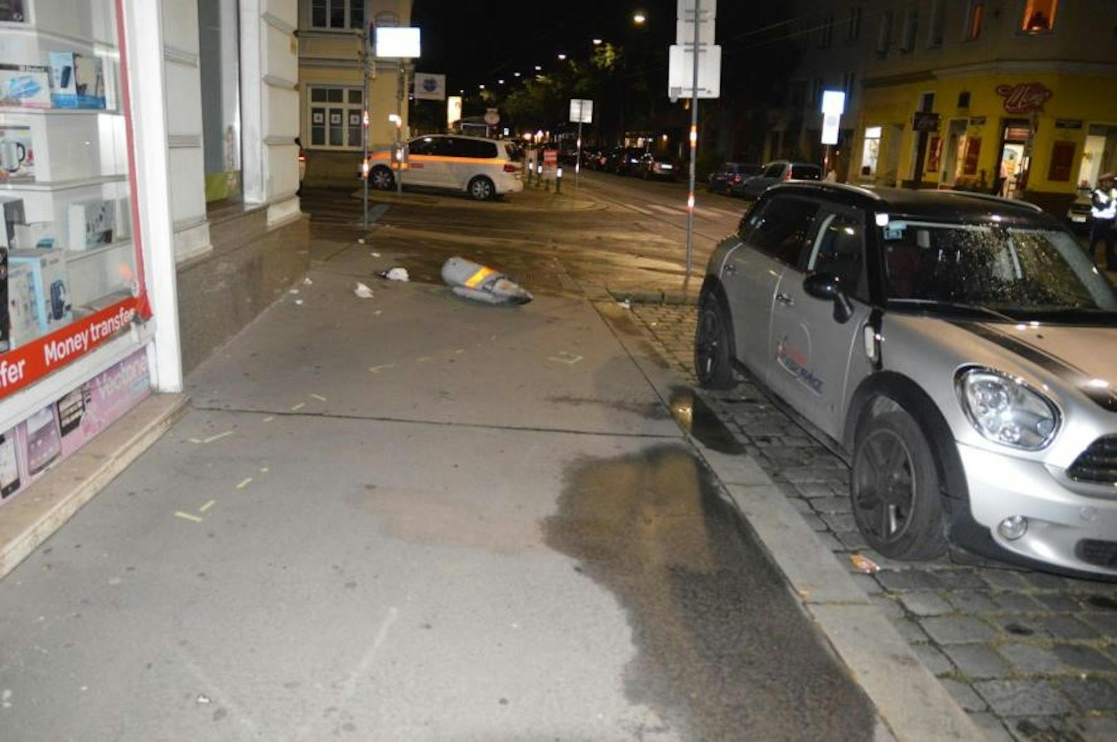 Schwerer Verkehrsunfall auf der Ottakringer Straße