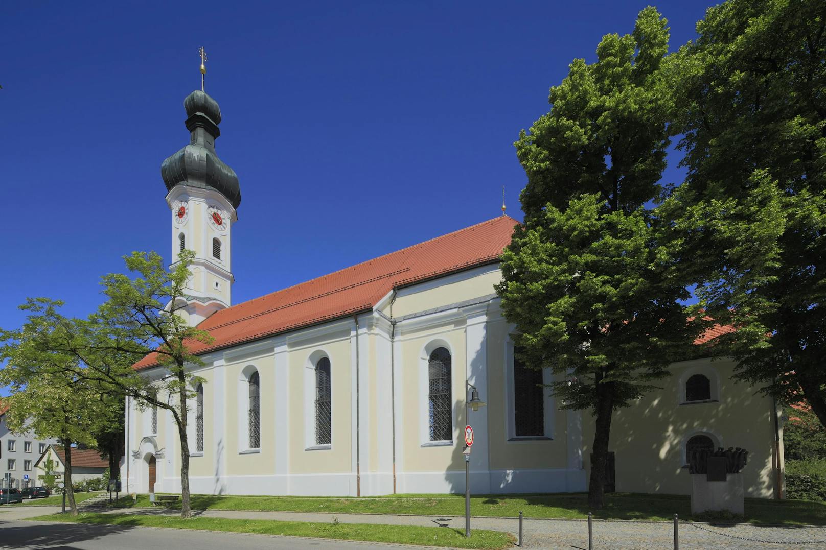 Die Mühlfeldkirche in Bad Tölz