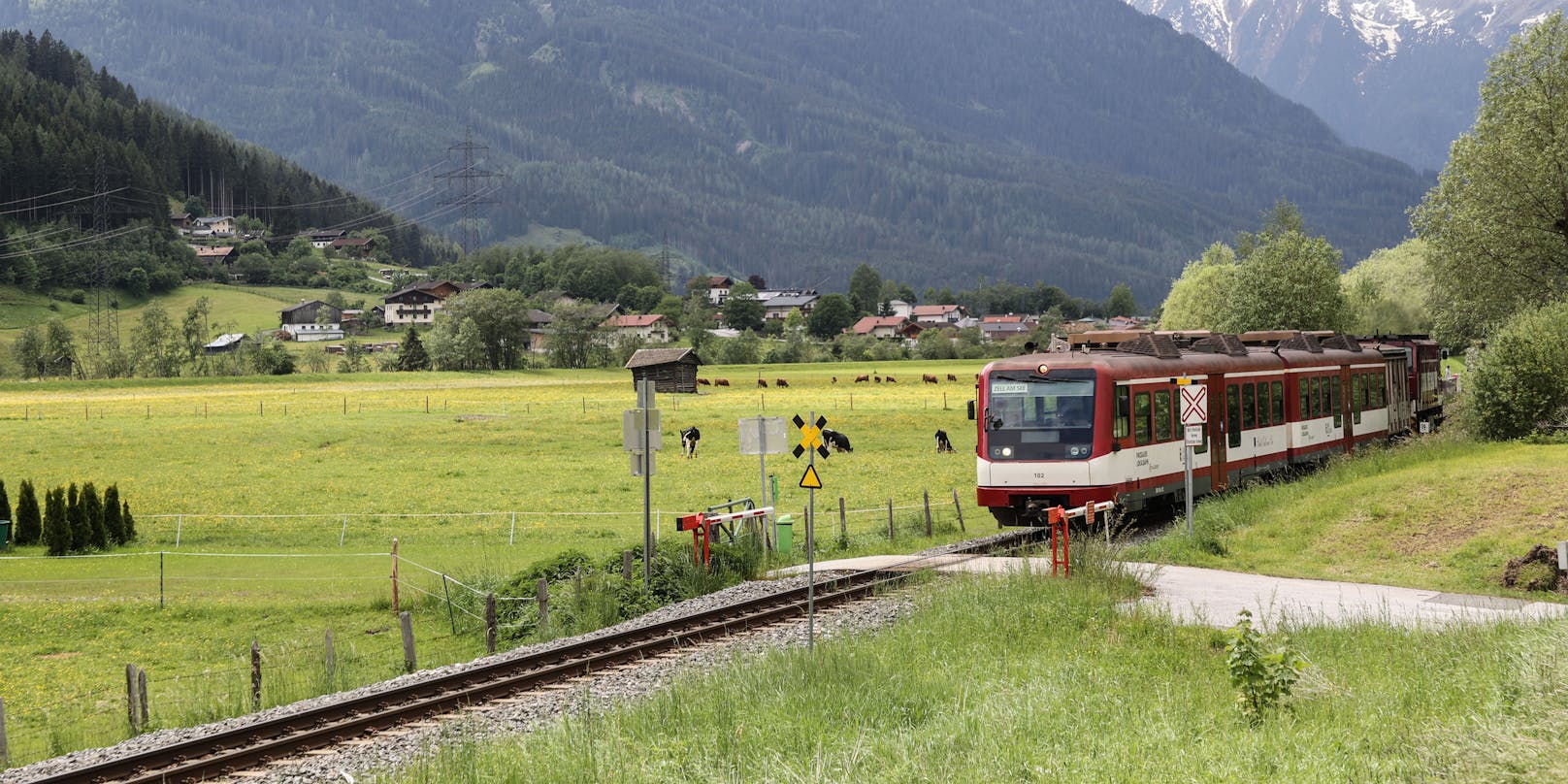 Die Pinzgauer Lokalbahn im Bundesland Salzburg
