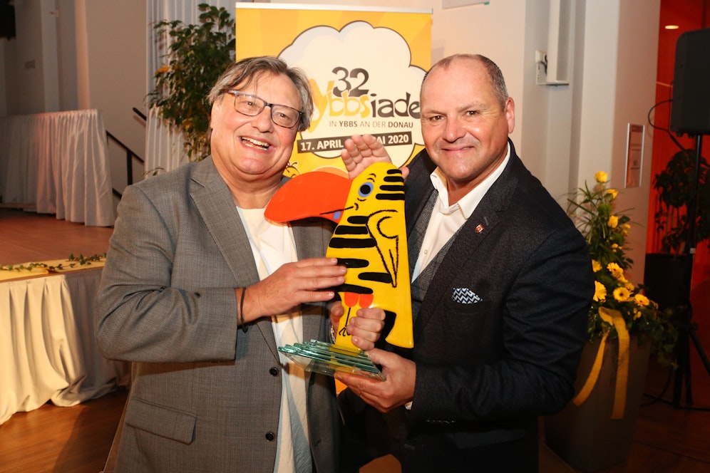 Intendant Prokopetz und Bürgermeister Schroll.