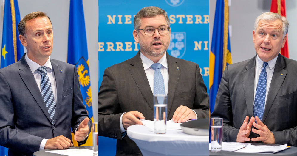 Präsentierten Studie: Danninger, Schleritzko und Eichtinger (v.l.)