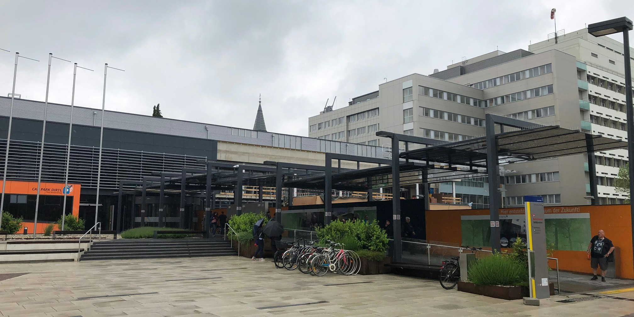 Das Klinikum in St. Pölten