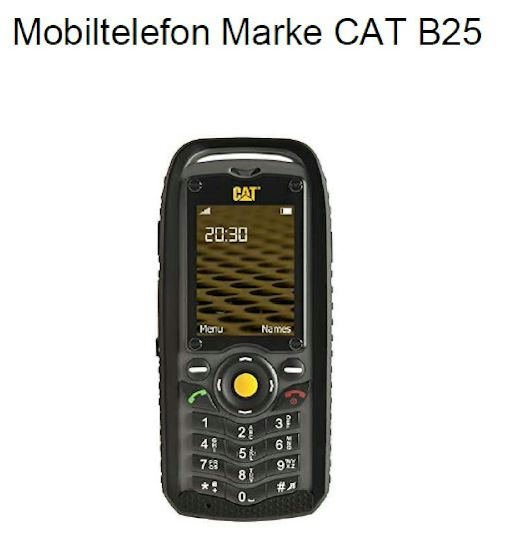 Mobiltelefon der Marke CAT B25