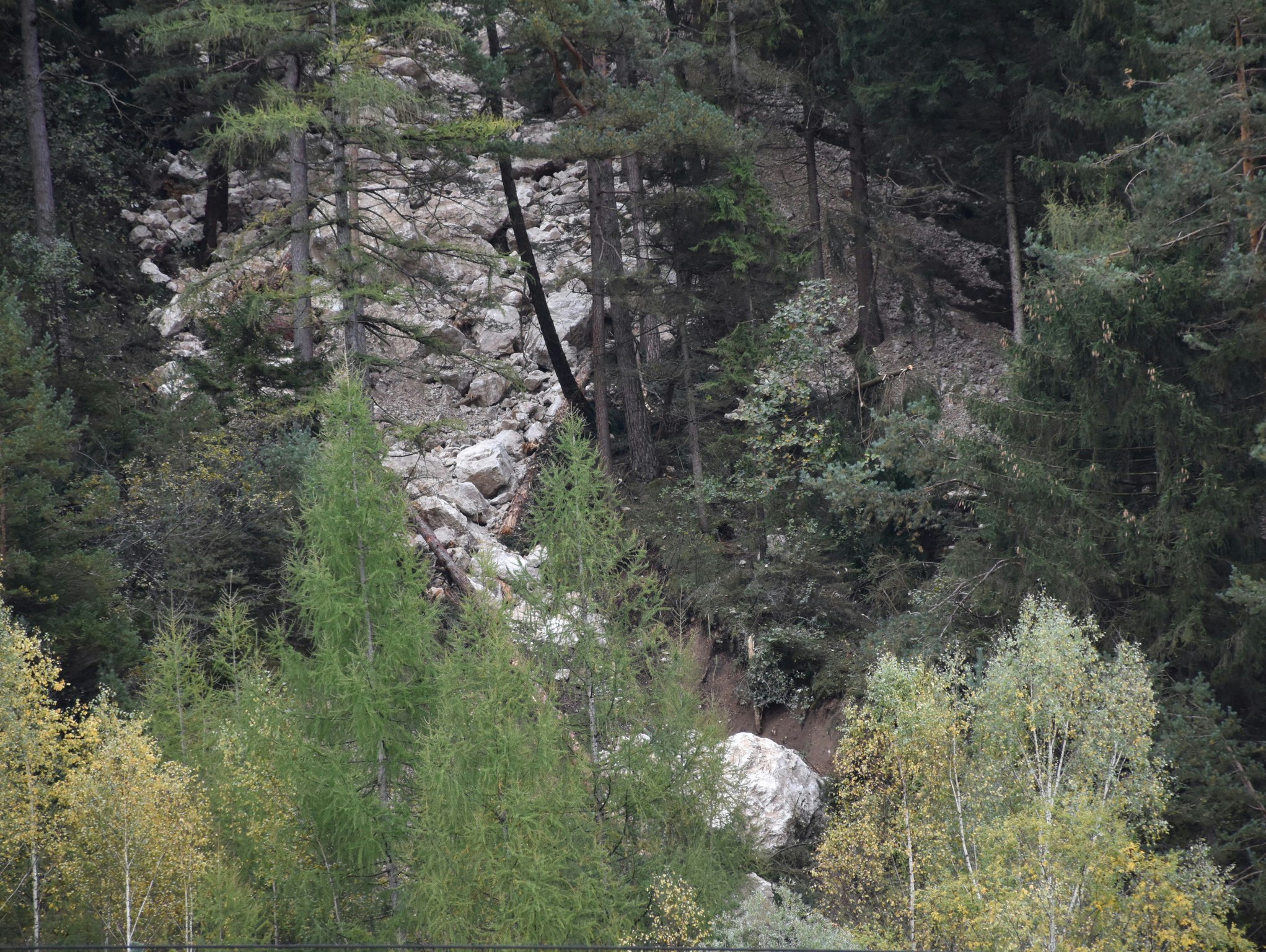 Felssturz St.Gertraudi Alpbachtal