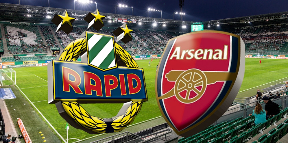Rapid trifft in der Europa League zum Auftakt auf Arsenal London
