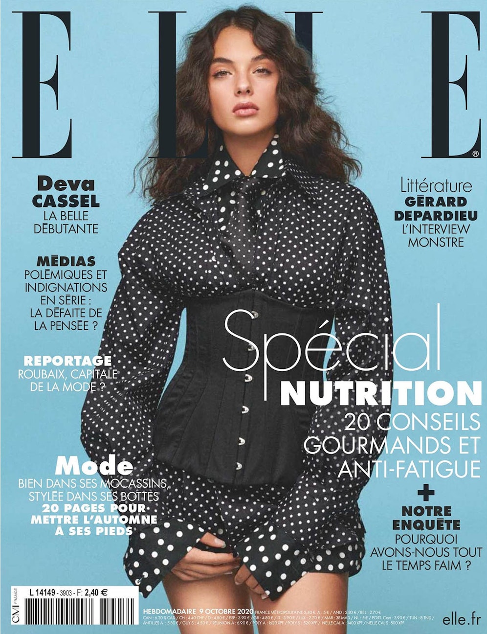 Gen-Pool-Jackpot: Die junge Deva Cassel hat nicht nur Monica Bellucci als Mama, sondern darf sich auch über ihr erstes ELLE-Cover freuen.