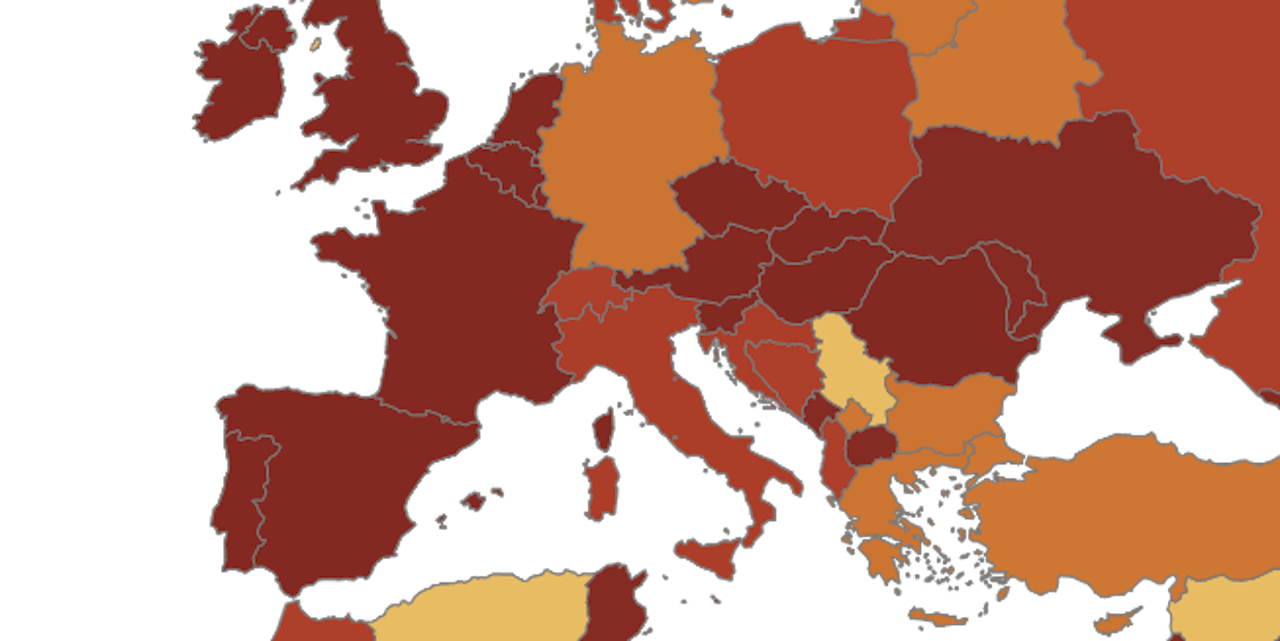 Österreich in EU-Corona-Ampel auf Rot gestuft - Coronavirus | heute.at
