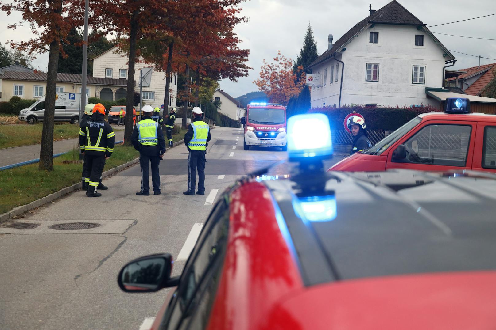 Gasleitung angebohrt: Fast 30 Häuser evakuiert