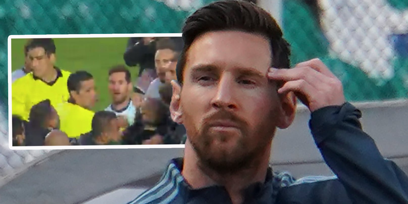 Lionel Messi löste einen Tumult aus.