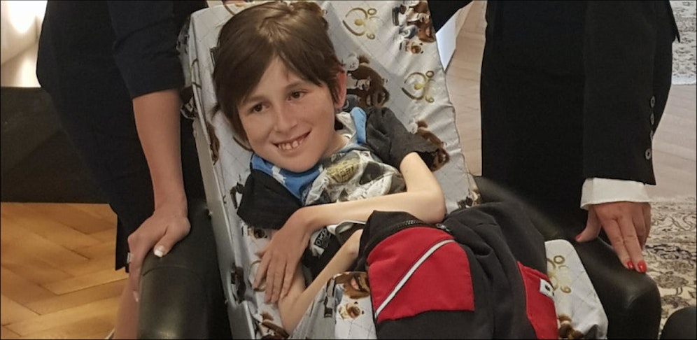 Georg ist mittlerweile 15 Jahre alt (hier am Foto 12).