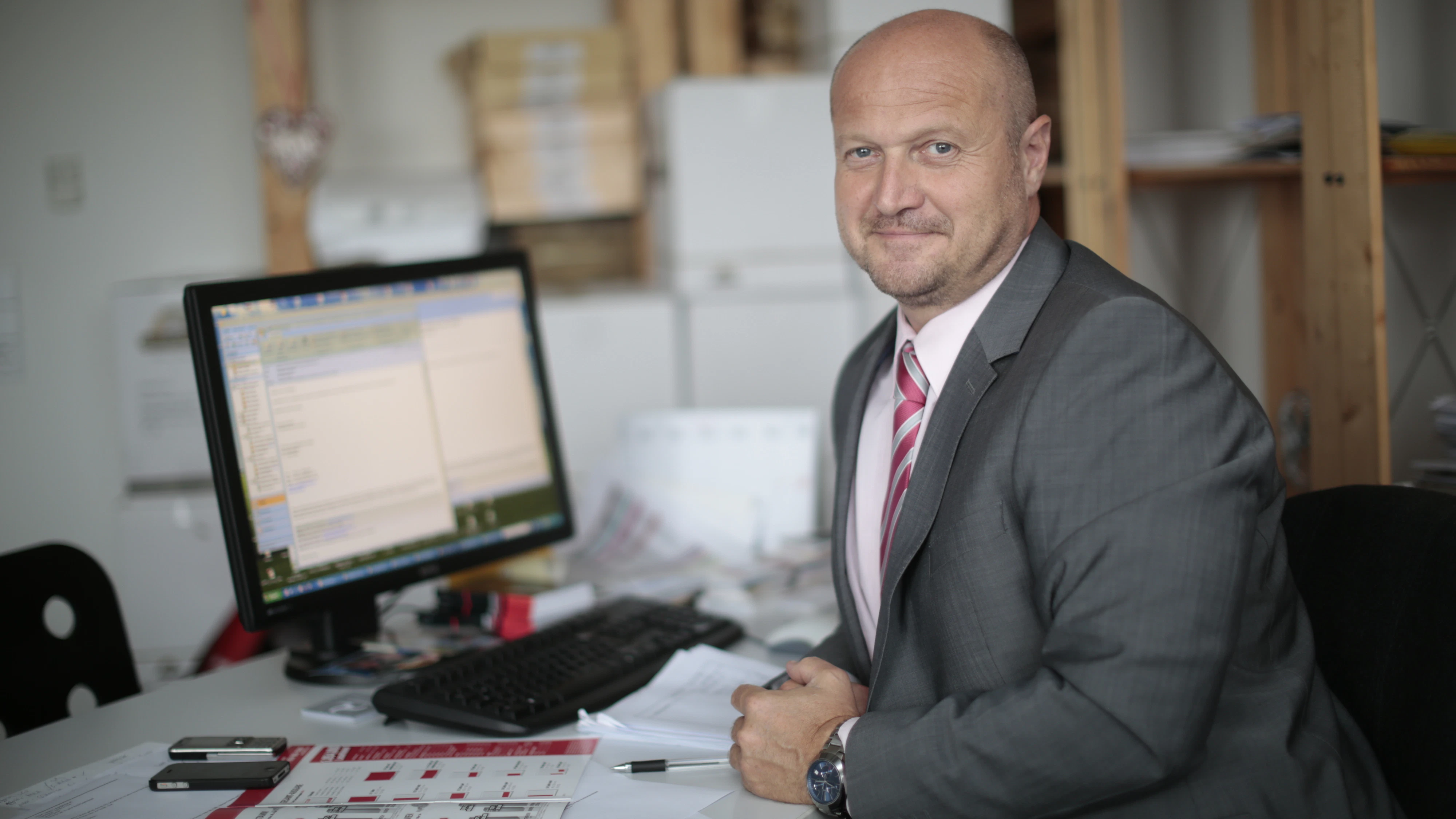 Sales-Geschäftsführer Gernot Fischer