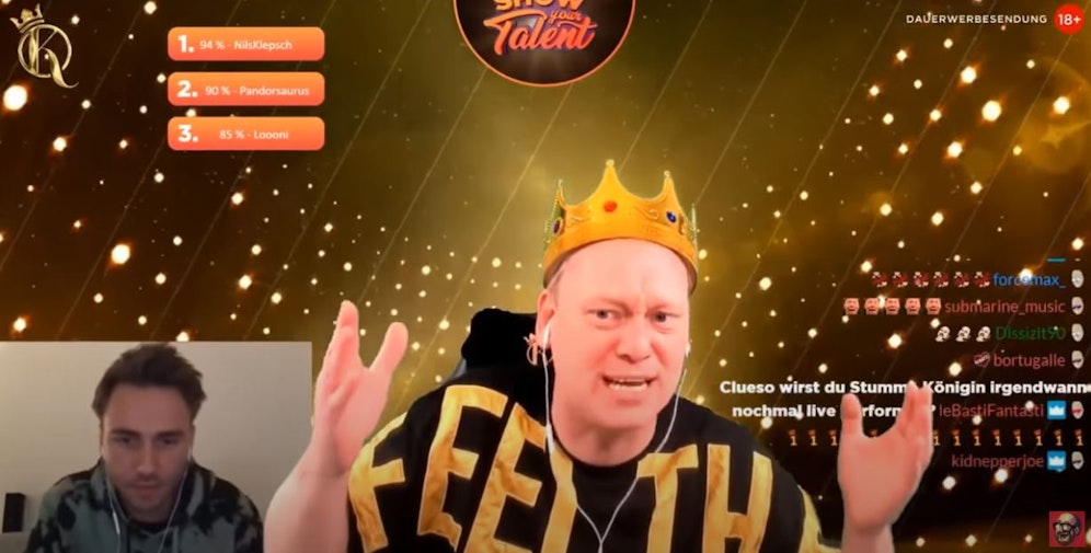 Knossi verging der Spaß.