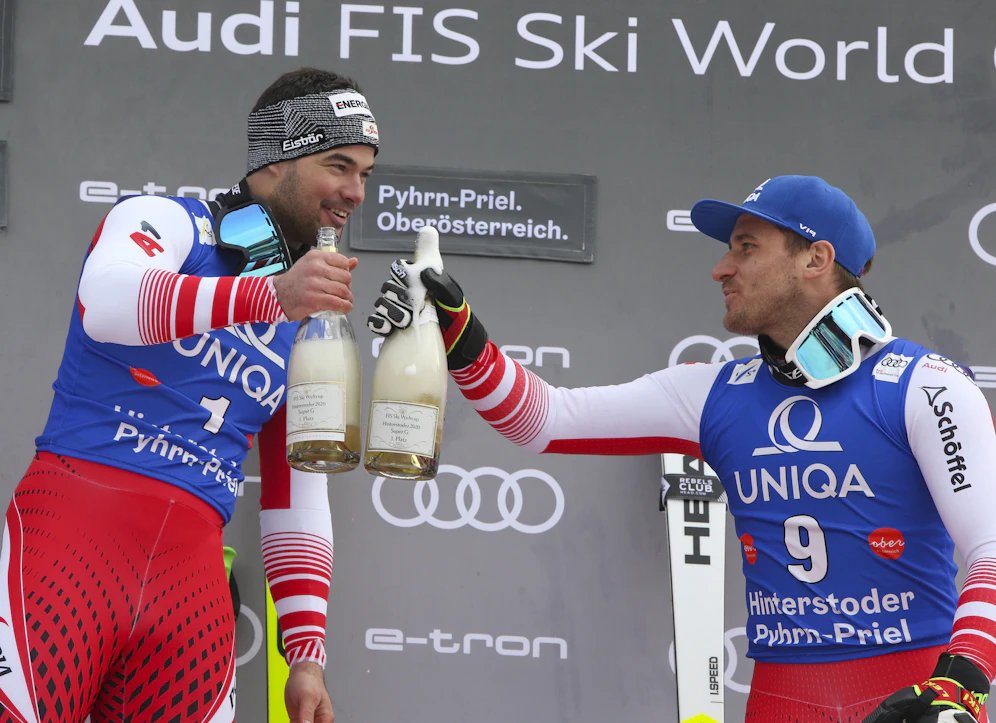 Vincent Kriechmayr und Matthias Mayer wollen den Weltcup aufmischen.