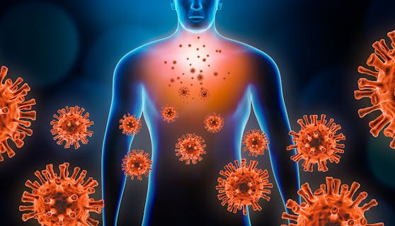 Die individuelle Botenstoff-Konzentration im Blut könnte dafür verantwortlich sein, ob jemand schwer oder leicht am Coronavirus erkrankt.