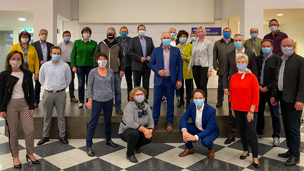 Vizebürgermeister Matthias Adl (VP) bereitet sich mit seinem Team auf die Gemeinderatswahl vor.