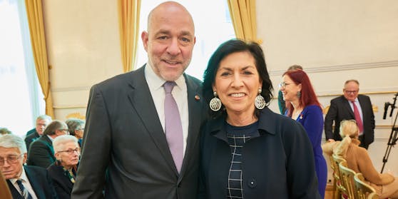 Danielle Spera und Ehemann Martin Engelberg
