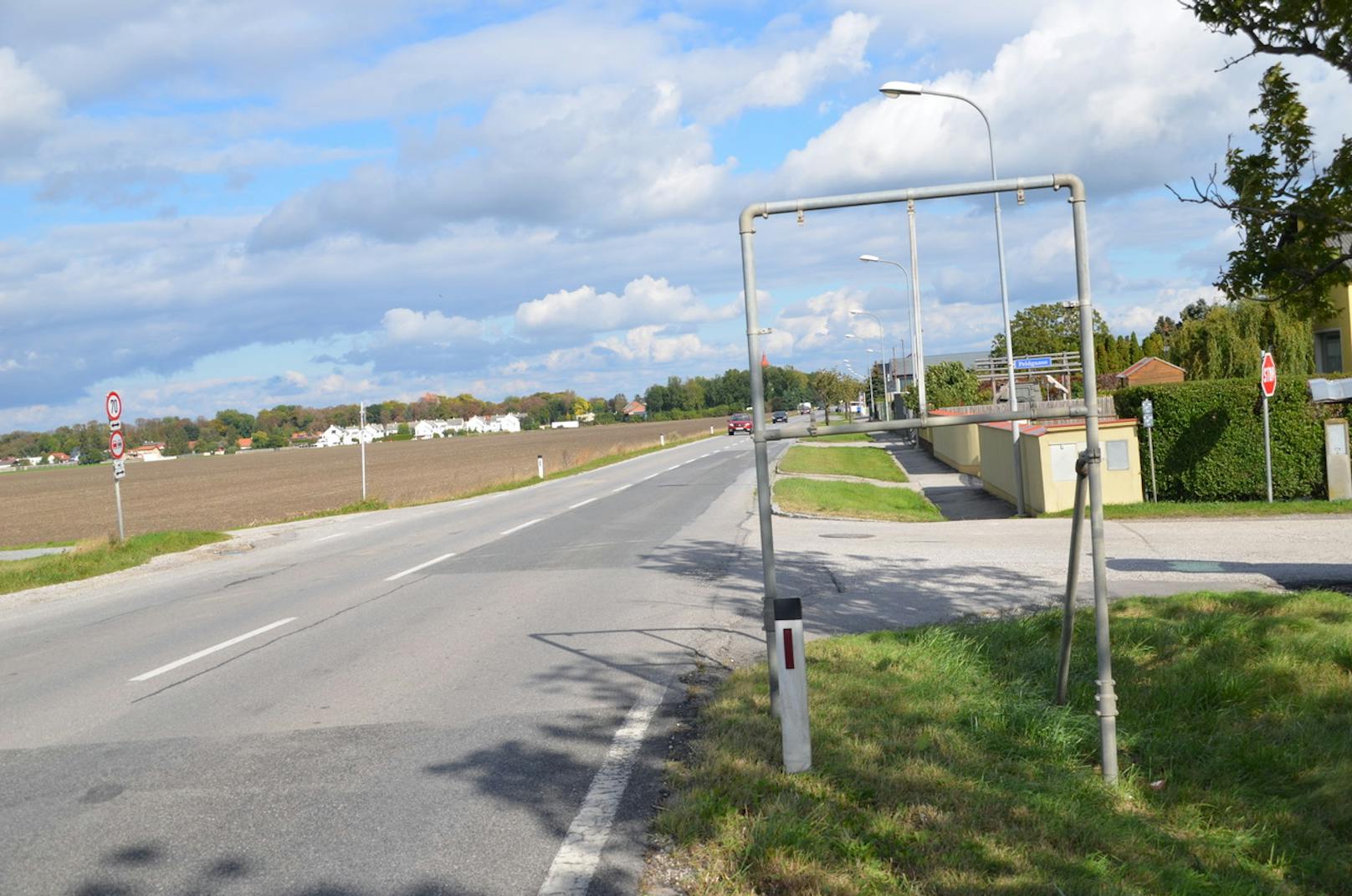 Ortstafel von Pottendorf wurde gestohlen