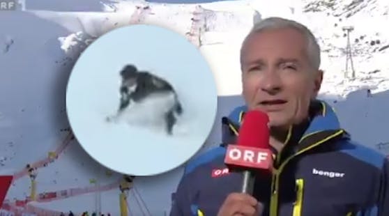 Rainer Pariasek kommentiert den Abflug seines Ton-Mannes.