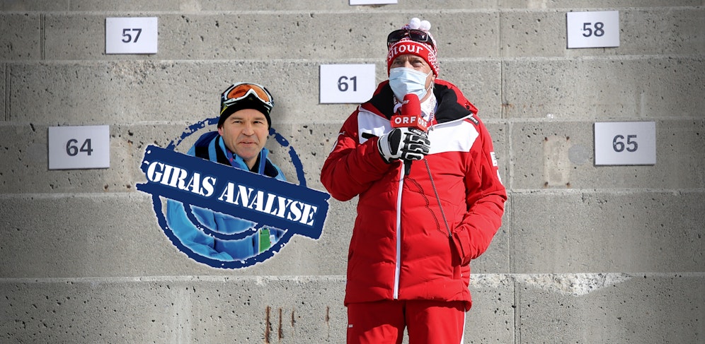 Schröcksnadel beim ORF-Interview in Sölden