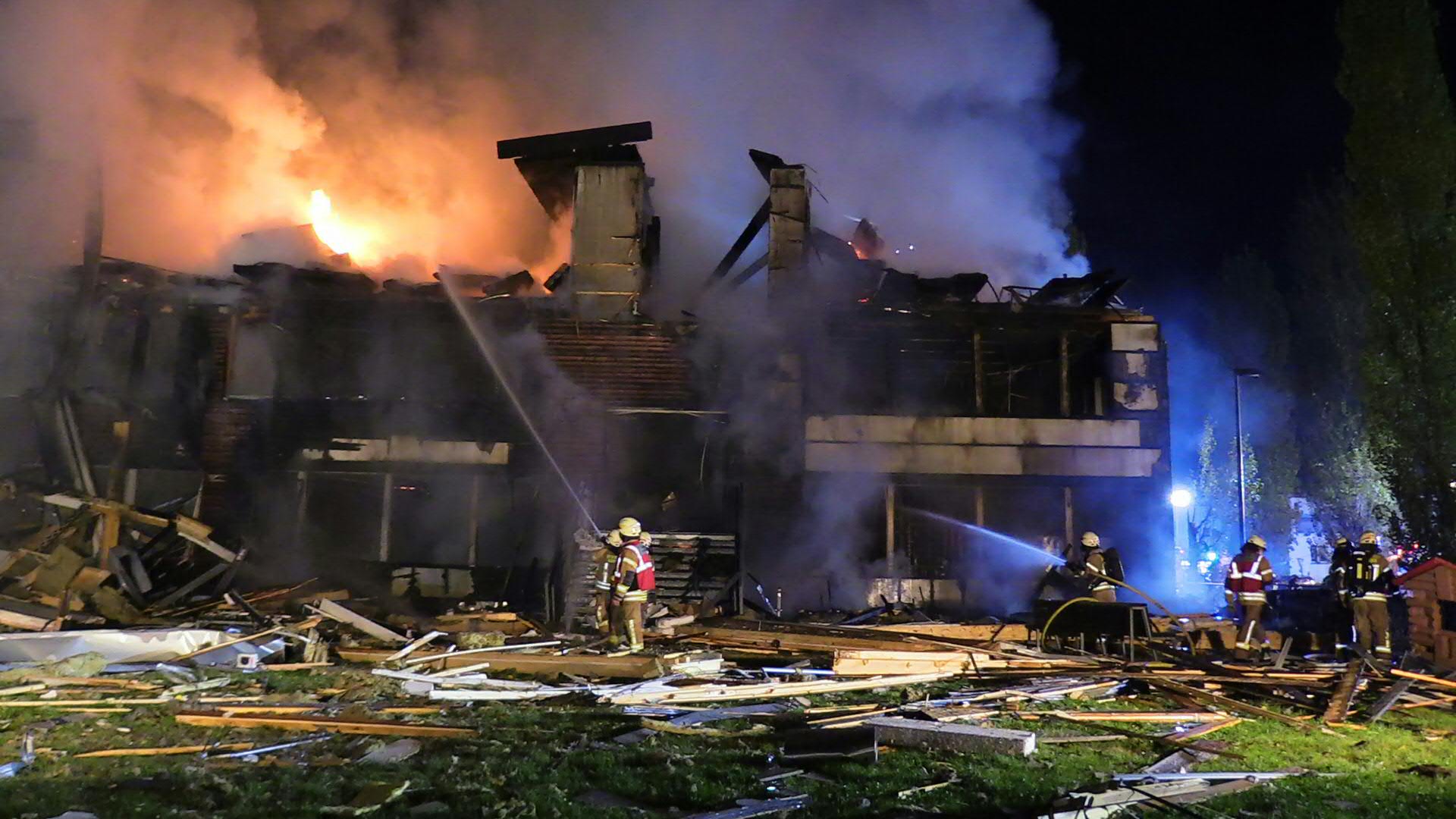 Die Auswiechschule in Dornbirn wurde komplett zerstört.