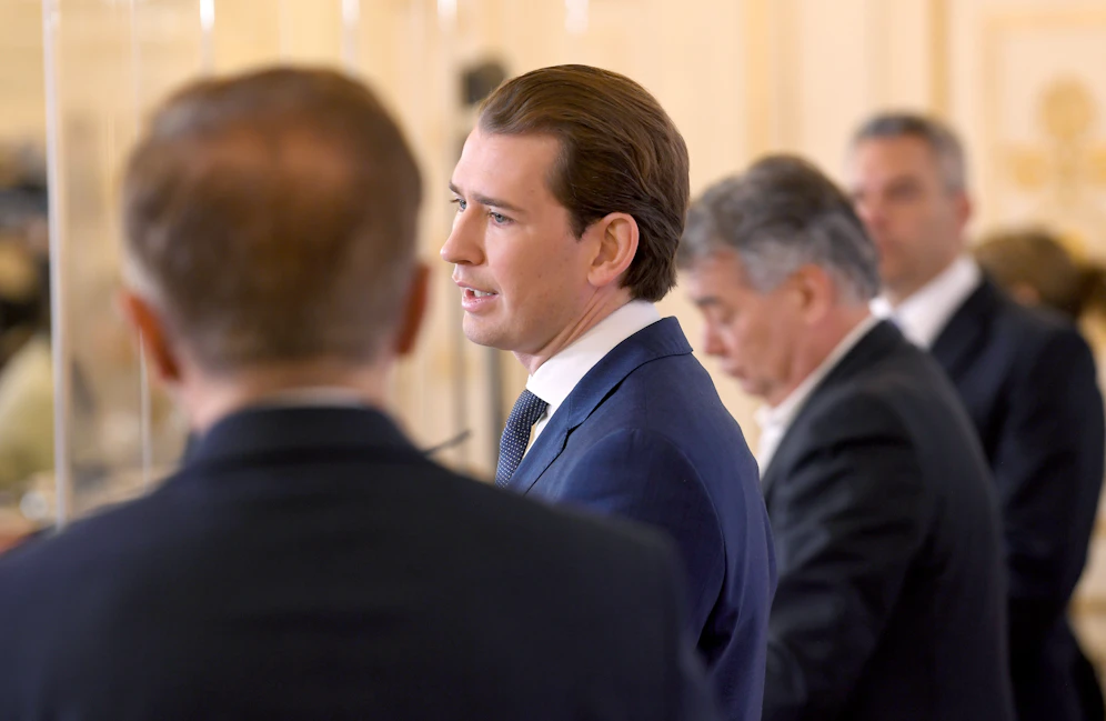 Bundeskanzler Sebastian Kurz und der Rest des 
