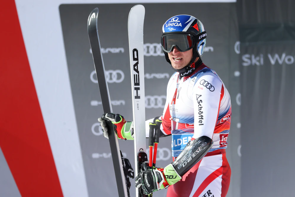 Enttäuschte Gesichter beim Ski-Auftakt im ÖSV-Team.&nbsp;