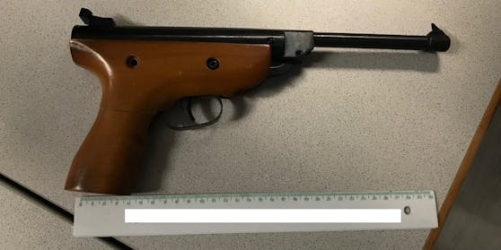 Mit dieser Waffe wurde ein 26-Jähriger bedroht.