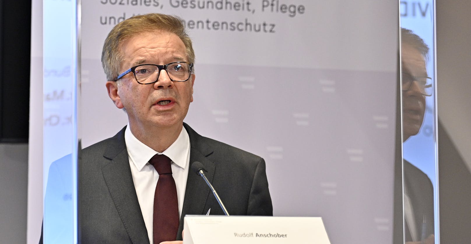 Gesundheitsminister Rudi Anschober (Grüne).