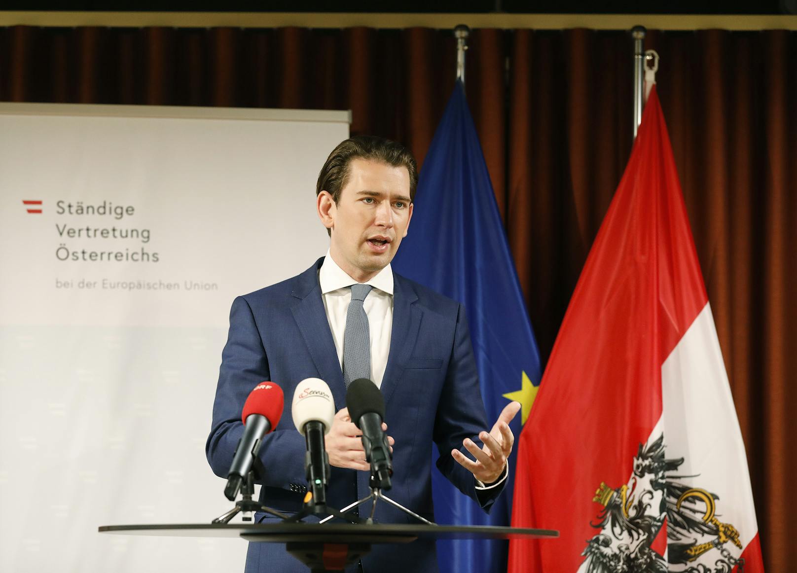 Bundeskanzler Kurz: "Zweiter Corona-Lockdown in Österreich muss unbedingt verhindert werden"