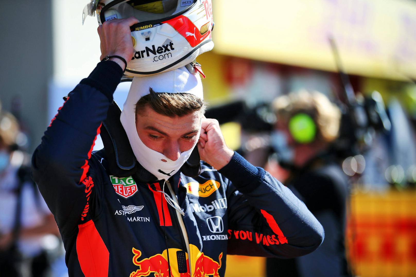 Red-Bull-Ass Max Verstappen hat eine Motoren-Klausel. 