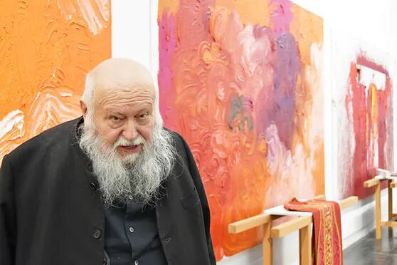 Nitsch mit aktuellen Kunstwerken