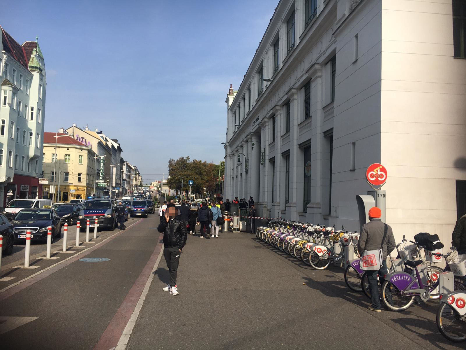 Polizei-Einsatz in Wien