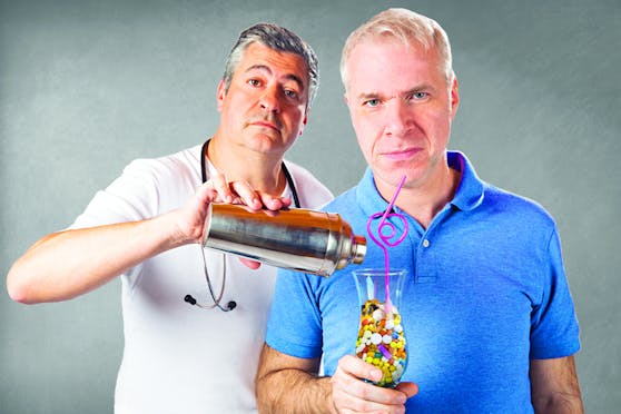 Peter und Tekal mit ihrem Programm "Was schluckst du?"