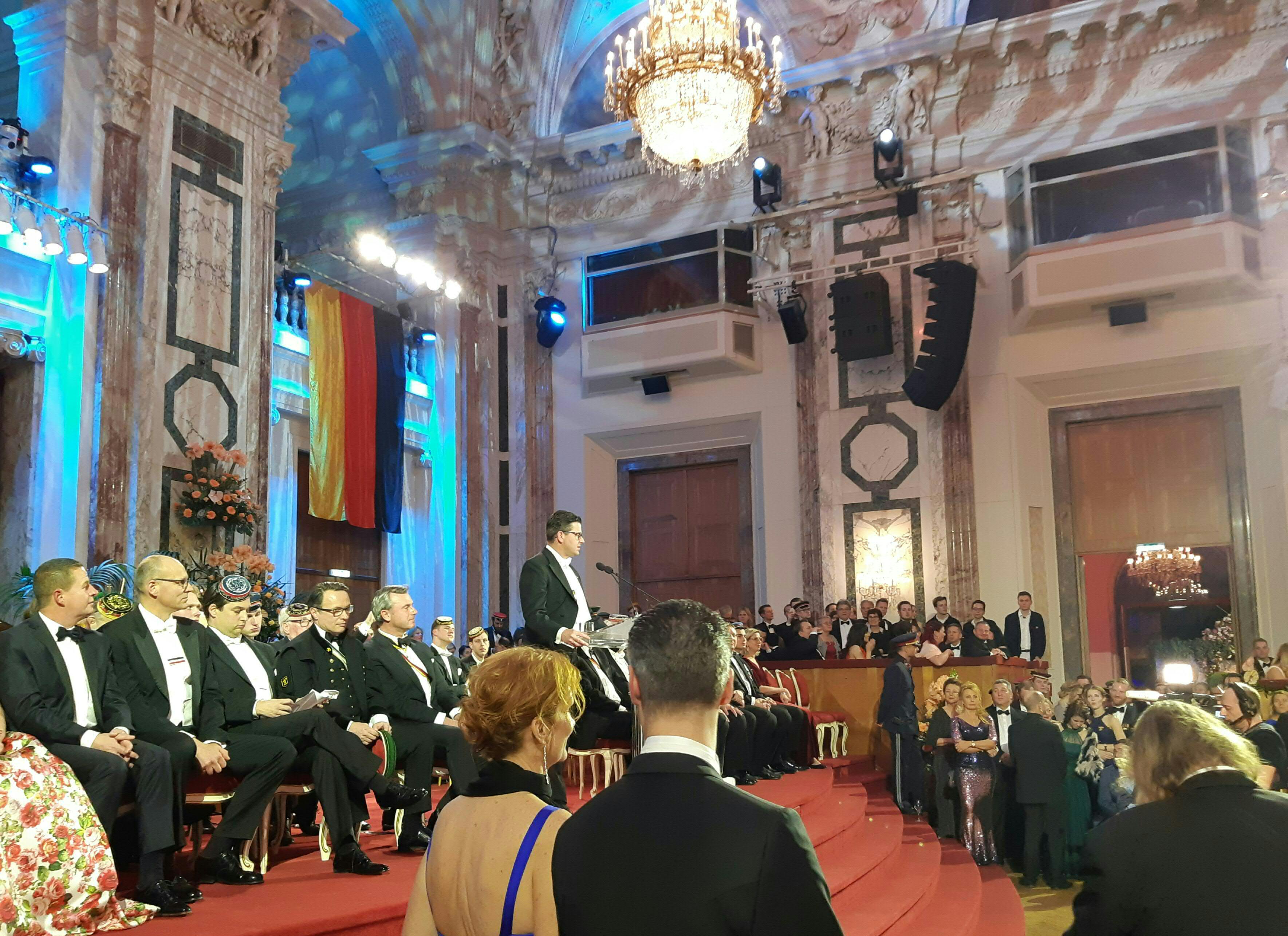 Die Eröffnung des Akademikerballs 2020.