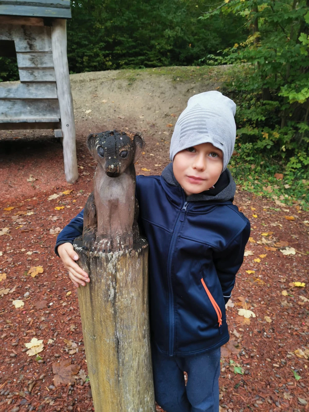 Der kleine Jonas hat ein großes Herz für Tiere.