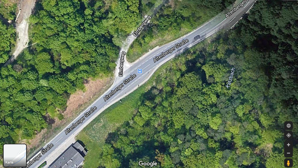 An dieser Haltestelle ereignete sich der schwere Unfall.