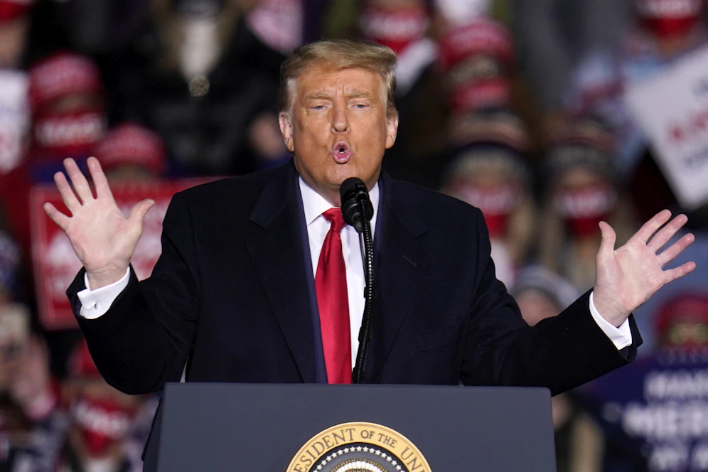 Wurde abgewählt: Donald Trump.