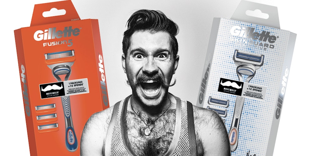 Jetzt teilnehmen & ein Gillette x Movember Shaving Package gewinnen!