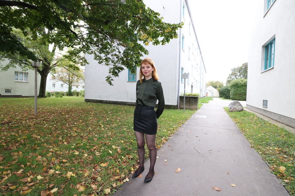 Amélie H. bekam über die Soziale Wohnungsvergabe eine Wohnung.